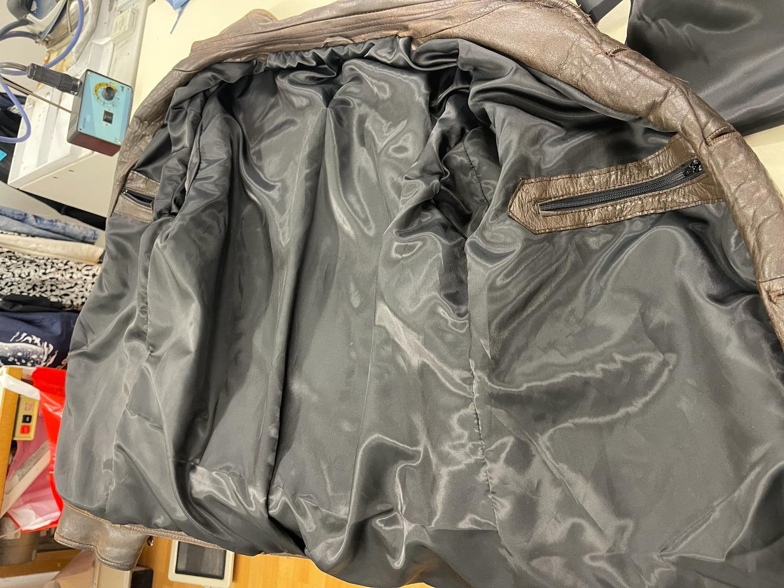 Lederjacke Futter neu